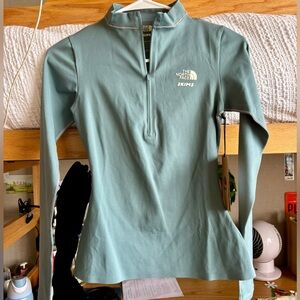 Skims x North Face quarter zip